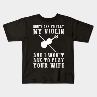 Violin Territory T-Shirt Kids T-Shirt